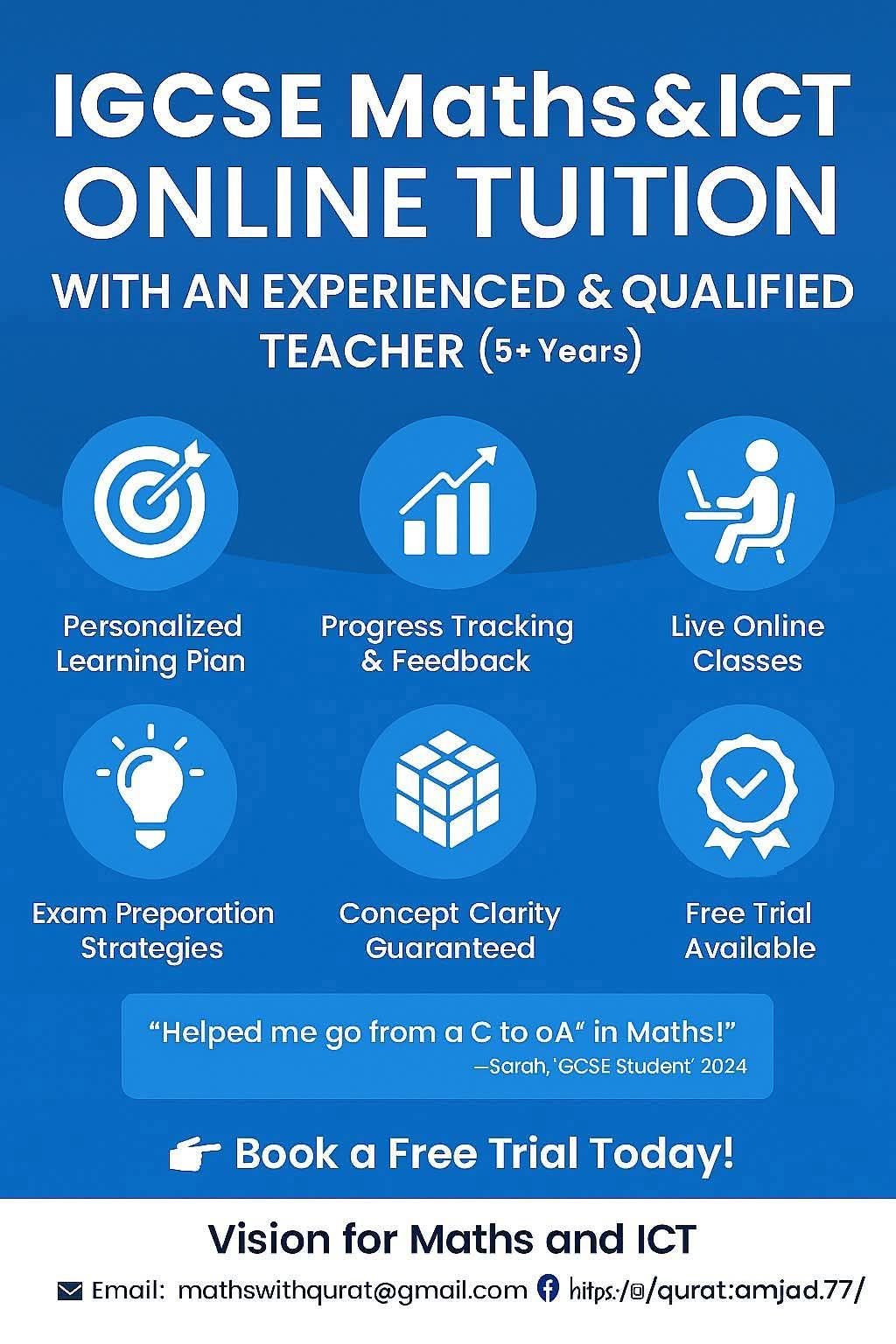 IGCSE Maths & ICT Online Tution Service