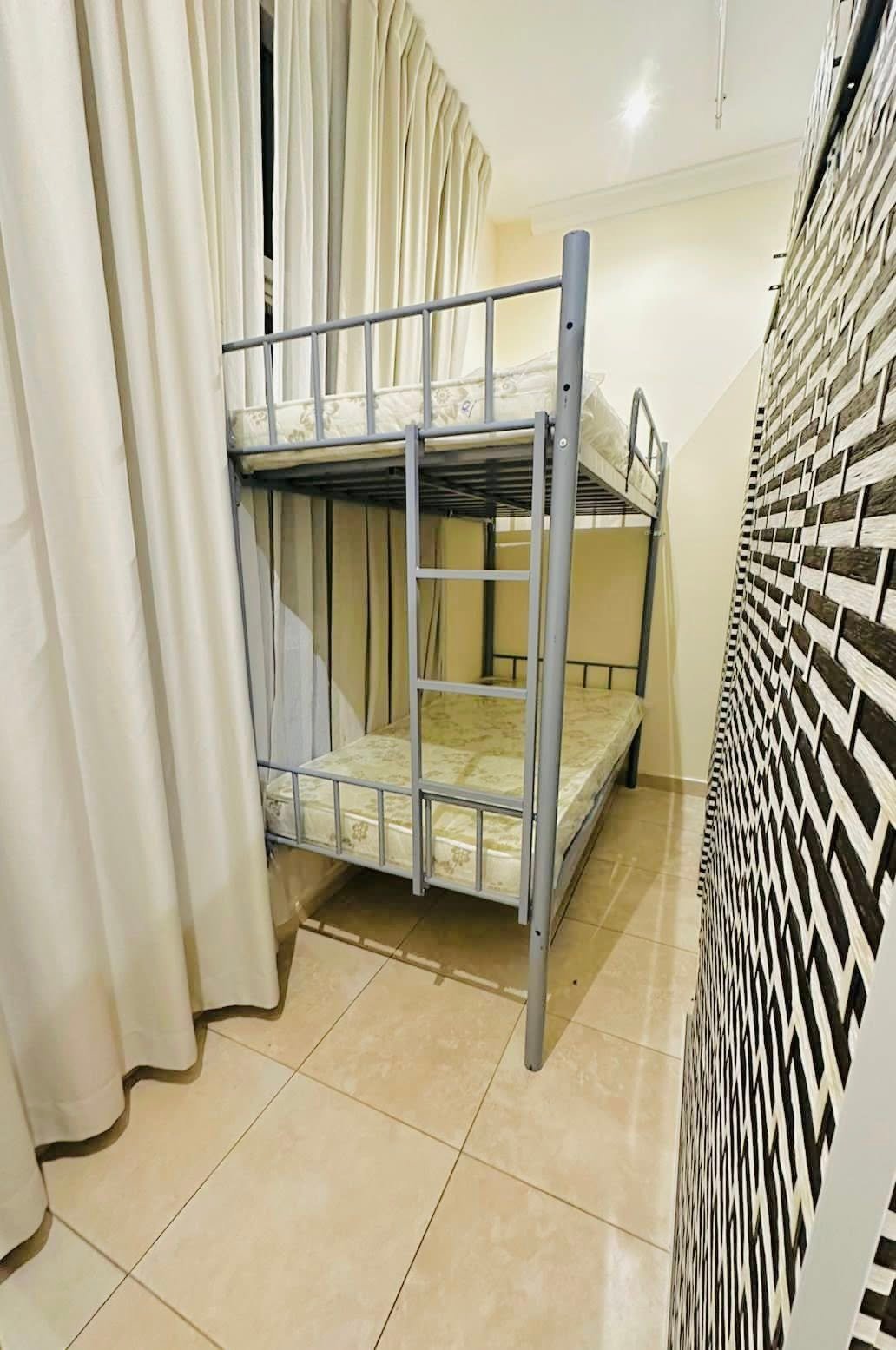 Affordable bedspace for MALE kabayan